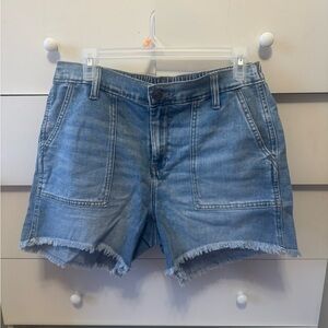 Aerie Denim Stretchy Blue Women's Shorts